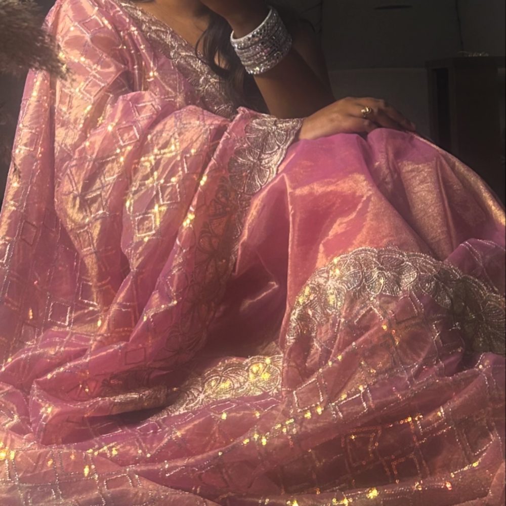 Rapunzel Sequin Saree